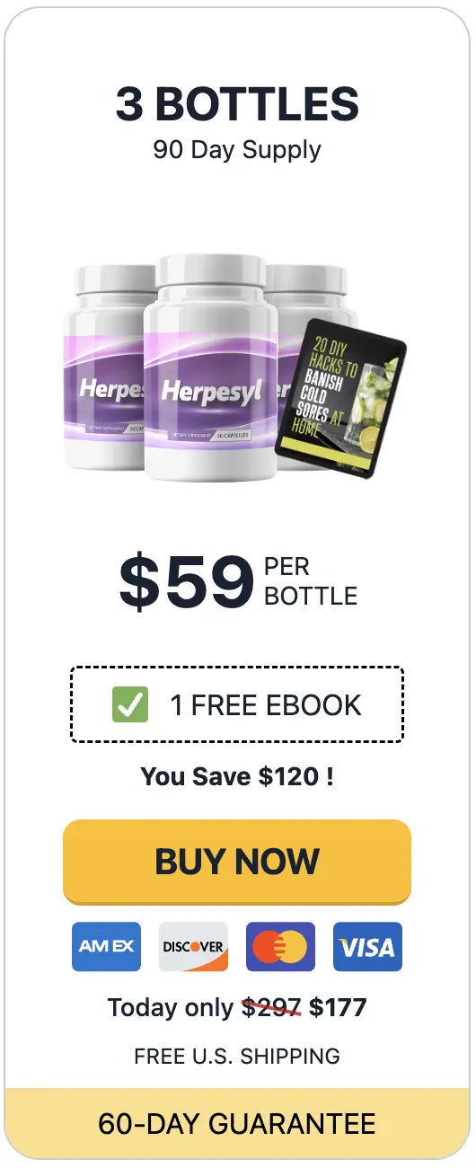 Herpesyl price 3 bottle