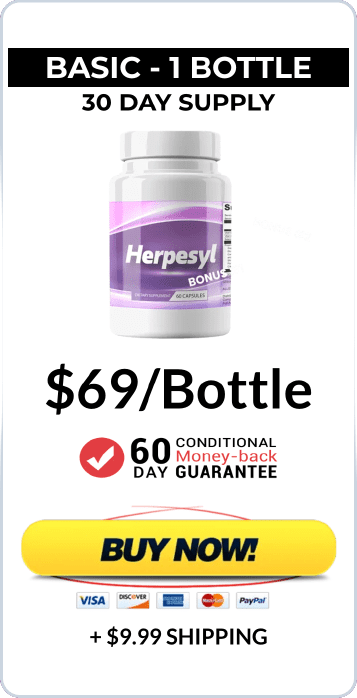 Herpesyl Pricing 1 bottle pack